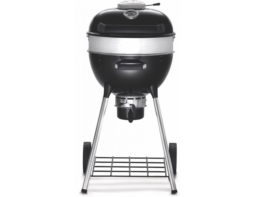 Grill węglowy 18" PRO Charcoal Kettle czarny + zestaw (komin do rozpalania #67802, węgiel drzewny #67107, podpałka #67052) - 6